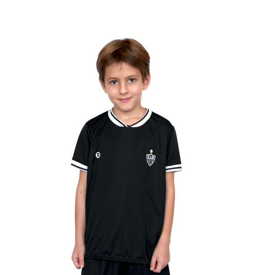 Camiseta Infantil Nº 13 Preta - Torcida Baby