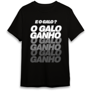 Camiseta Infantil "O Galo Ganhô"