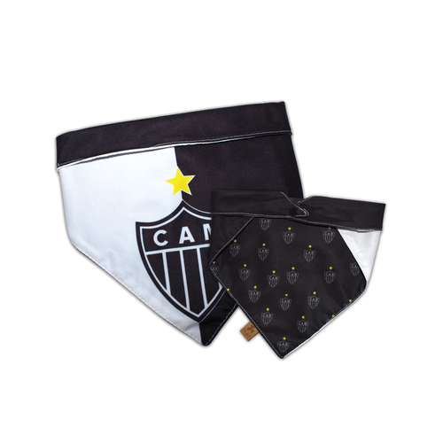 Bandana Pet Dupla Face - Escudos