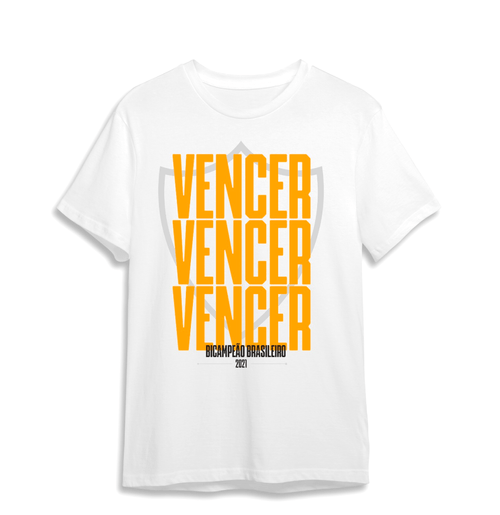 Camiseta Juvenil Vencer - Branca