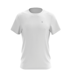 Camiseta Masculina Minimalista Galo Volpi - Branca