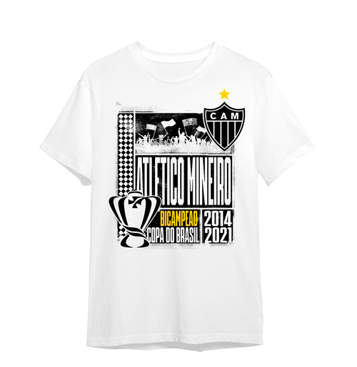 Camiseta Juvenil Copa do Brasil -  Branca