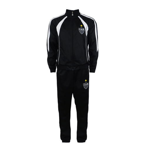 Conjunto Agasalho Infantil Escudo Atlético Mineiro