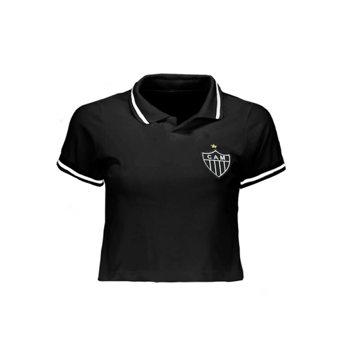 Cropped Atlético Mineiro - Preto