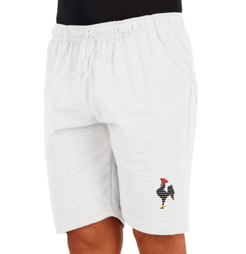 Bermuda  Moletom Masculina Galo Volpi - Branca