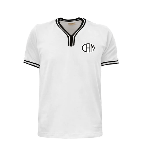 Camiseta Masculina Clube Atlético Mineiro Retrô - Branca