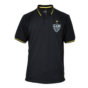 Camisa Polo Masculina Escudo Atlético - Série Ouro