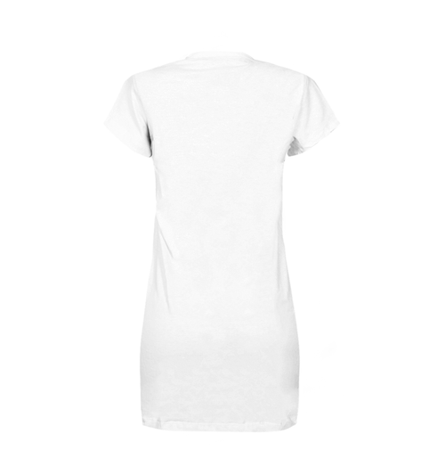 Vestido Meia Malha "Dia de Galo" - Branco