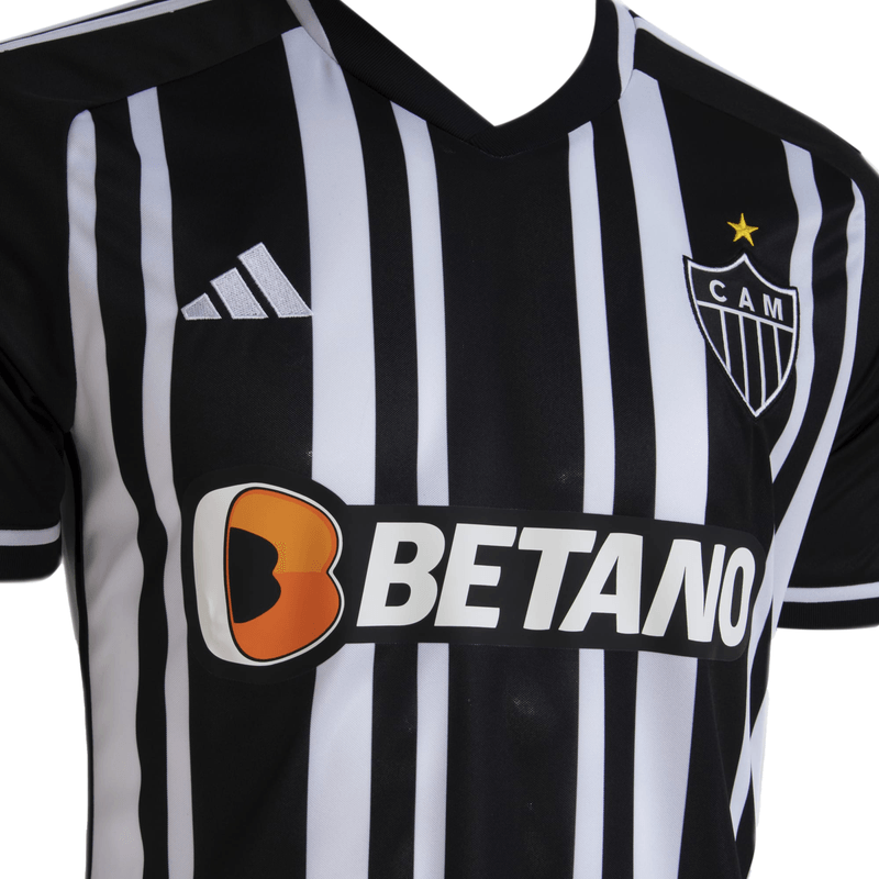 Camisa Atlético Mineiro II 22/23 s/n° Torcedor Adidas Masculina -  Branco+Preto