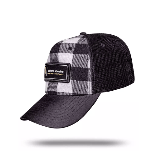 Boné Trucker Premium Galo Volpi - Xadrez