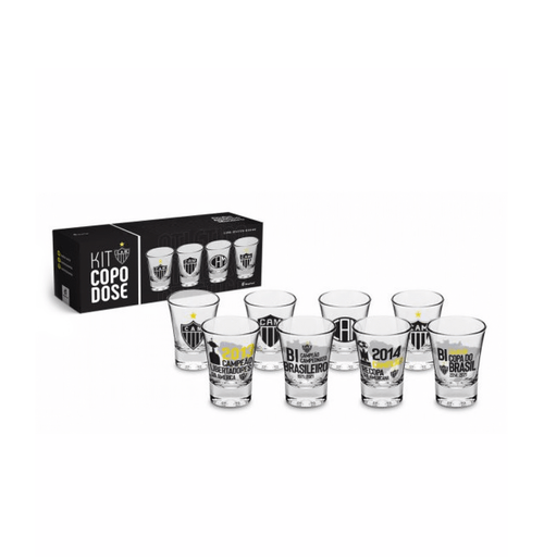 Kit Copo Dose Atlético Mineiro
