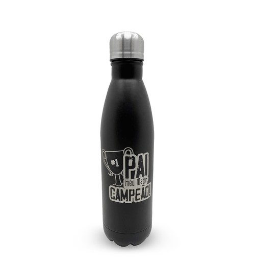 Garrafa Inox Pai Campeão - 750ml