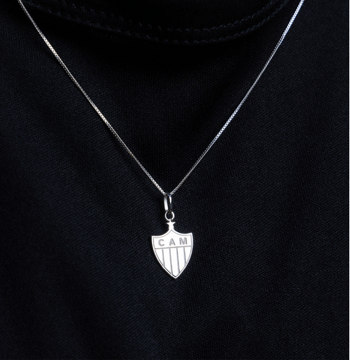 Colar Escudo Atlético Mineiro