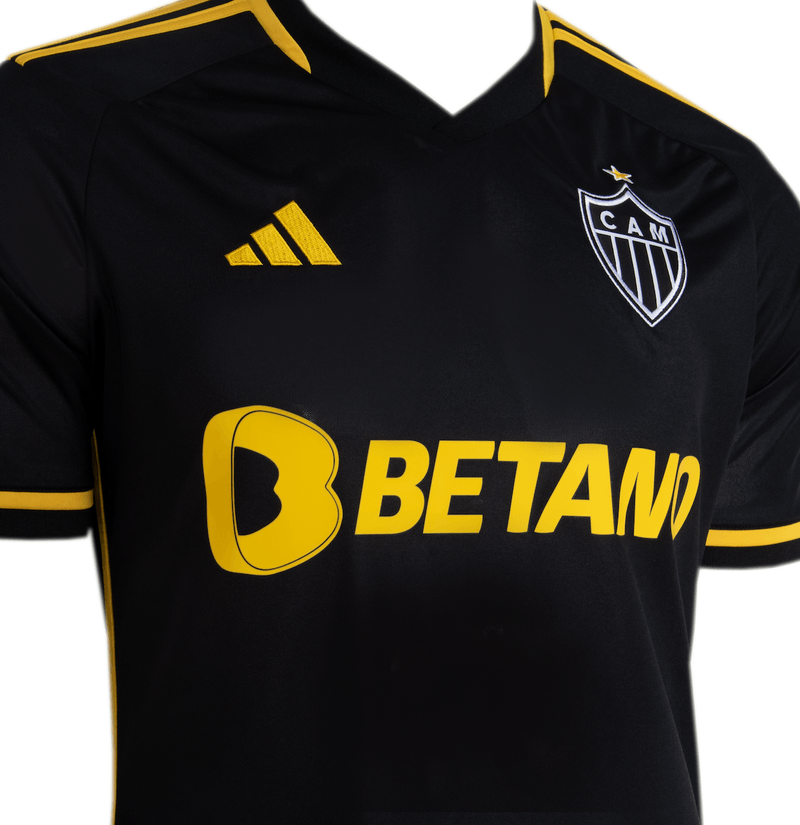 Atletico Mineiro Jersey Adidas Camisa Jogo lll Galo de Ouro . 2022