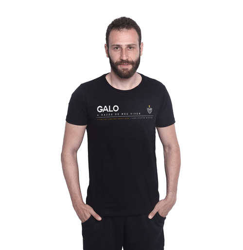 Camiseta Masculina Atlético Mineiro "Razão do meu Viver"