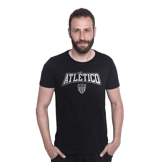 Camiseta Masculina Escudo Atlético Mineiro Retrô