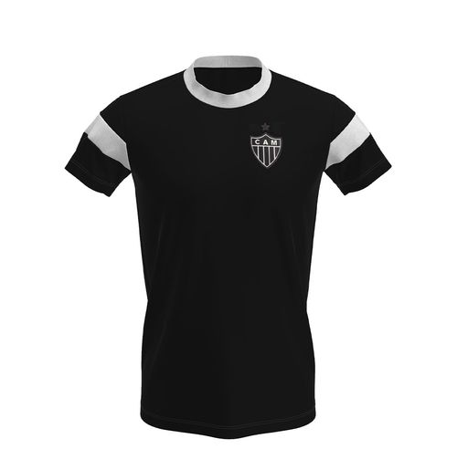 Camiseta Feminina Atlético Recortes