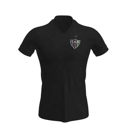 Camiseta Masculina Atlético Gola V Raglan