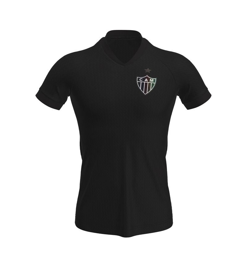 Camisa-Gola-V-Preta