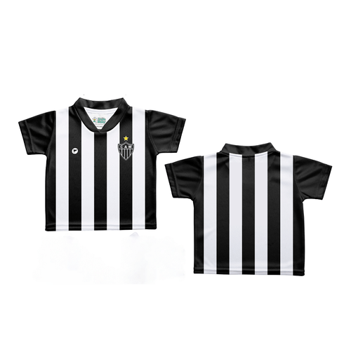 Camisa Listrada Atlético - Torcida Baby