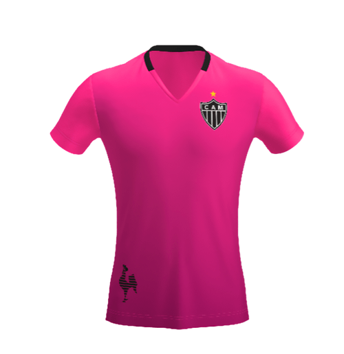 Camiseta Masculina Atlético Outubro Rosa 2024