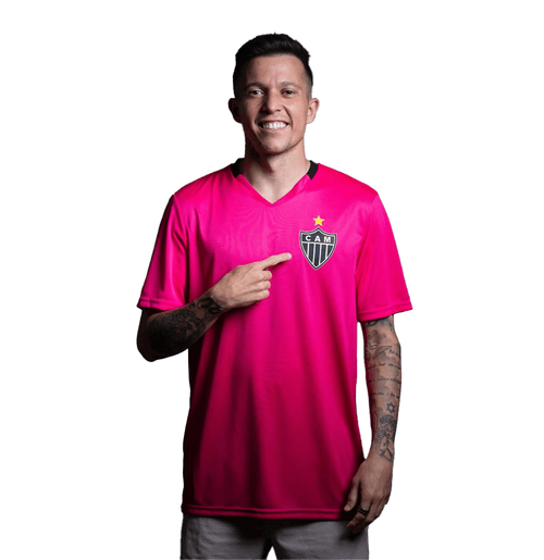 Camiseta Feminina Atlético Outubro Rosa 2024