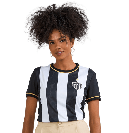 Camiseta Feminina Trevo Atlético Mineiro