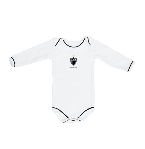 Body Avulso Branco Longo Atlético Mineiro