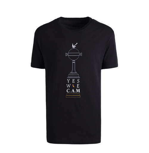 Camiseta Reserva Masculina Yes We CAM Preta