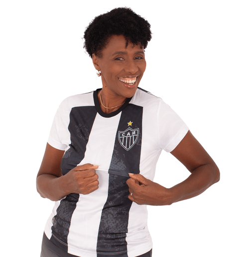 Camiseta Feminina Atlético Mineiro Galo Imortal
