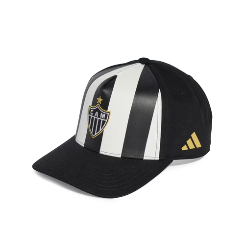 Boné Preto e Branco adidas Atlético Mineiro 2025