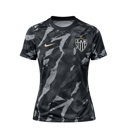 Camiseta Feminina Atlético Mineiro Nike Pré-Match 26
